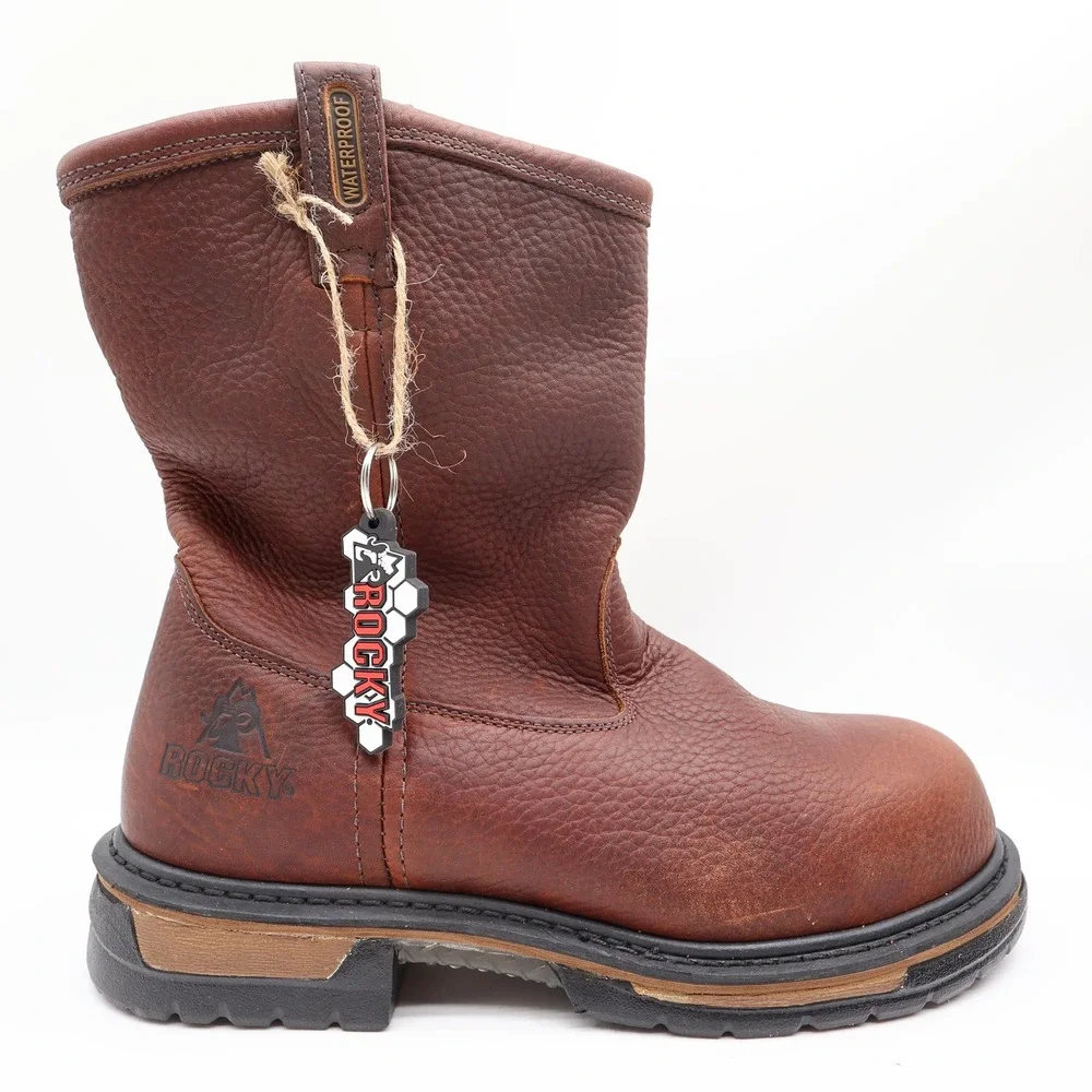 Rocky ironclad steel